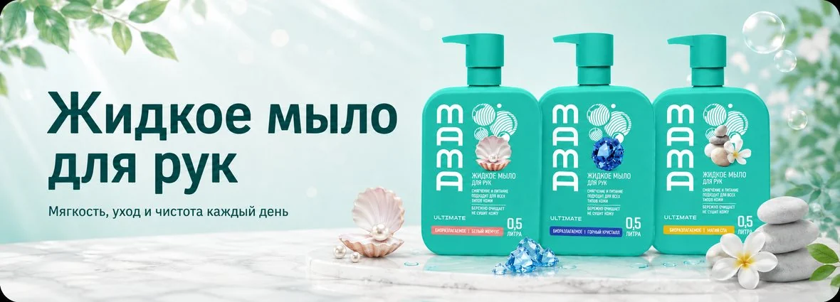 Жидкое мыло для рук — мягкость, уход и чистота каждый день
